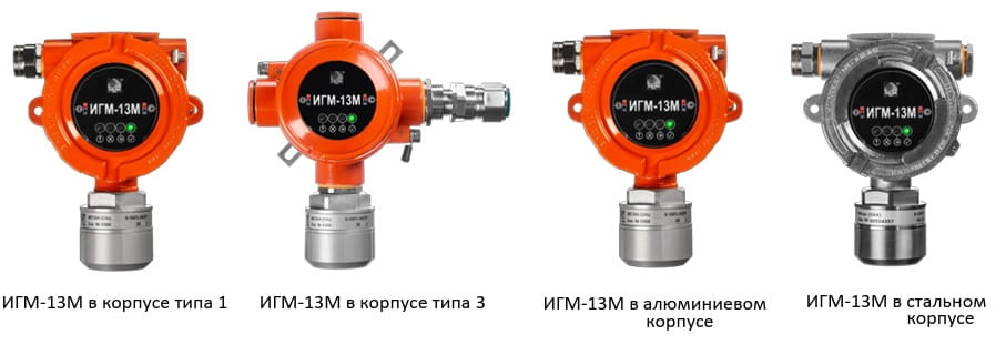 Внешний вид газоанализаторов ИГМ-13М Внешний вид газоанализаторов ИГМ-13М