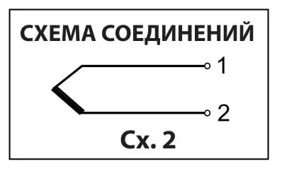 Схема соединений термопреобразователя ТХА 9626 Схема соединений термопреобразователя ТХА 9626